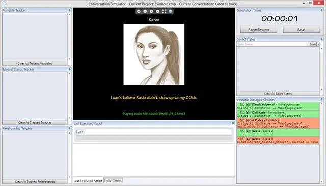 The Desktop simulator